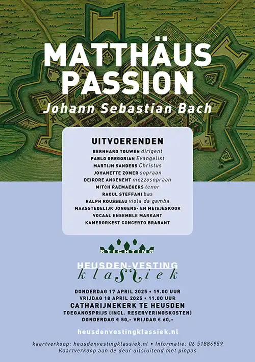 flyer Matthaus Passion 2025